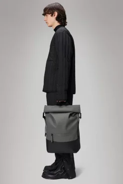 Rains Rygsække<Rolltop Rucksack Grey