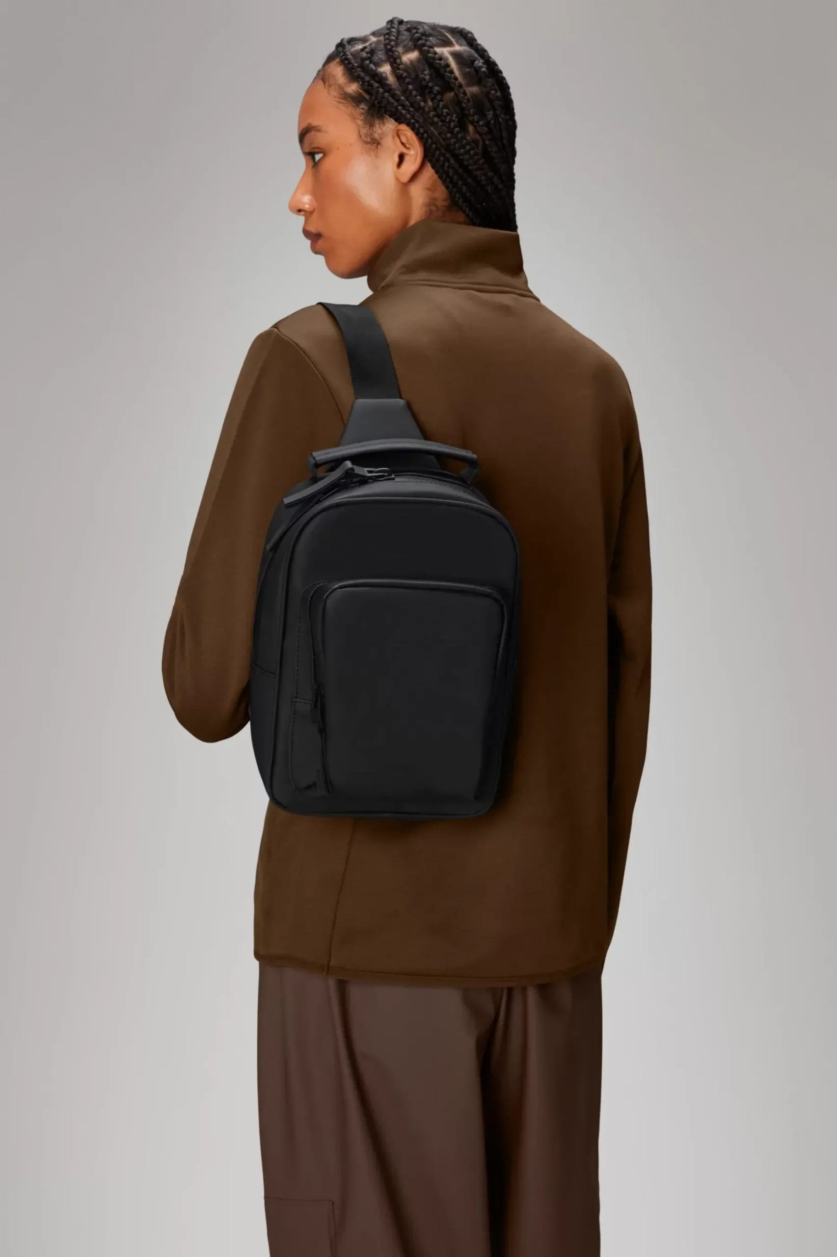 Rains Rygsække<Rolltop Rucksack Black