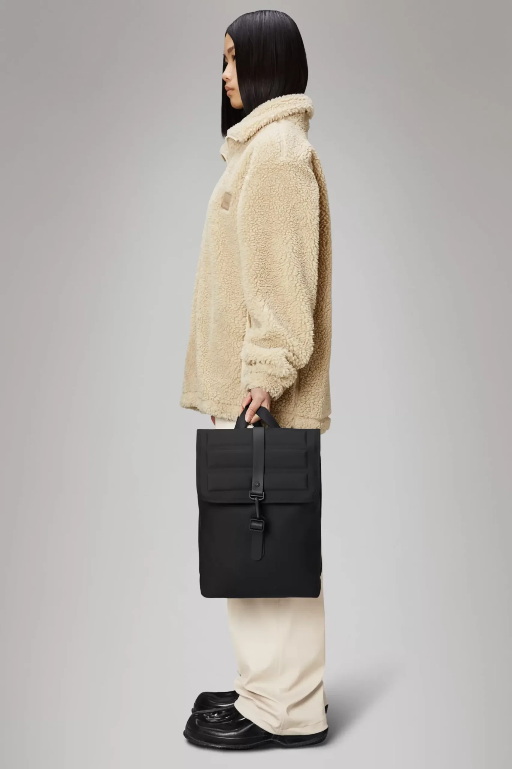 Rains Rygsække<Rolltop Rucksack Black