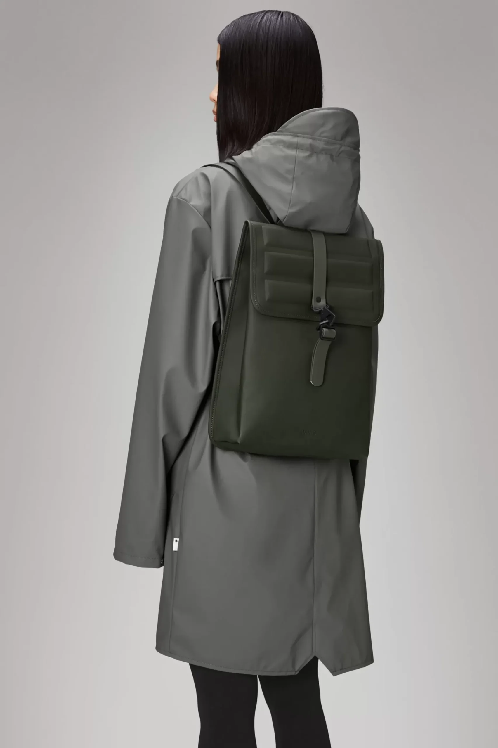 Rains Rygsække<Rolltop Rucksack Green