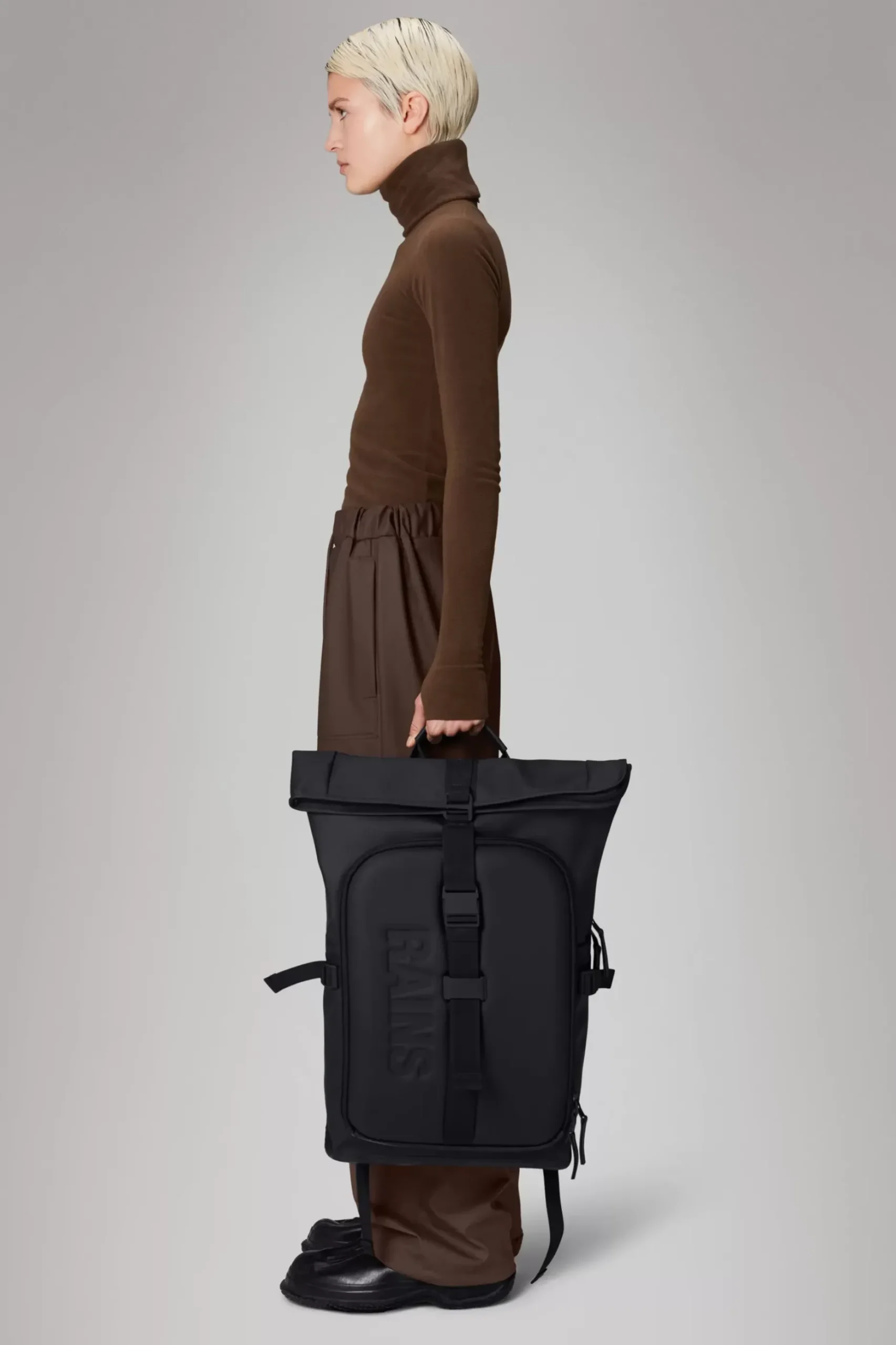 Rains Rygsække|Rejsetasker<Rolltop Rucksack Black