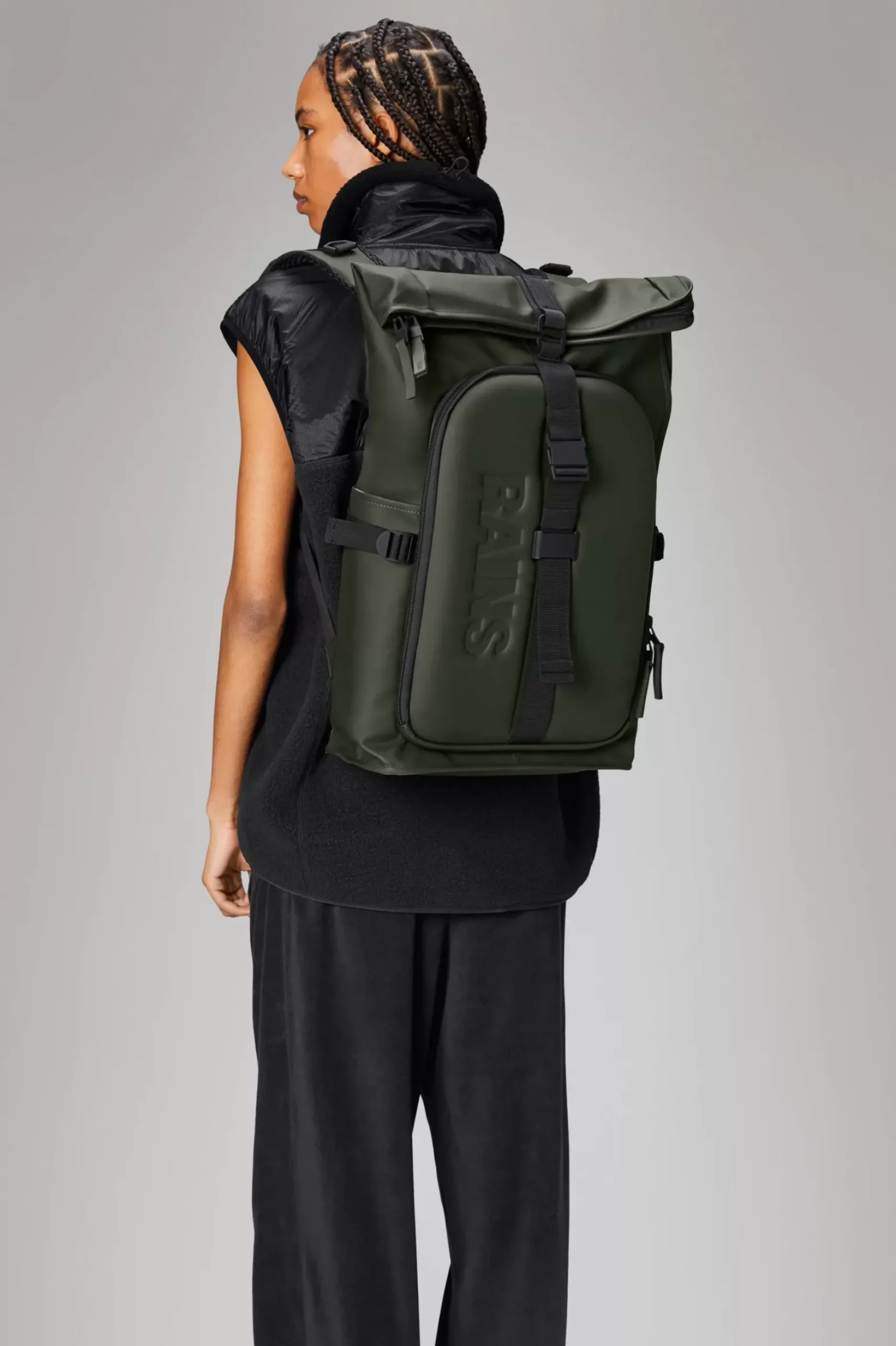 Rains Rygsække|Rejsetasker<Rolltop Rucksack Green