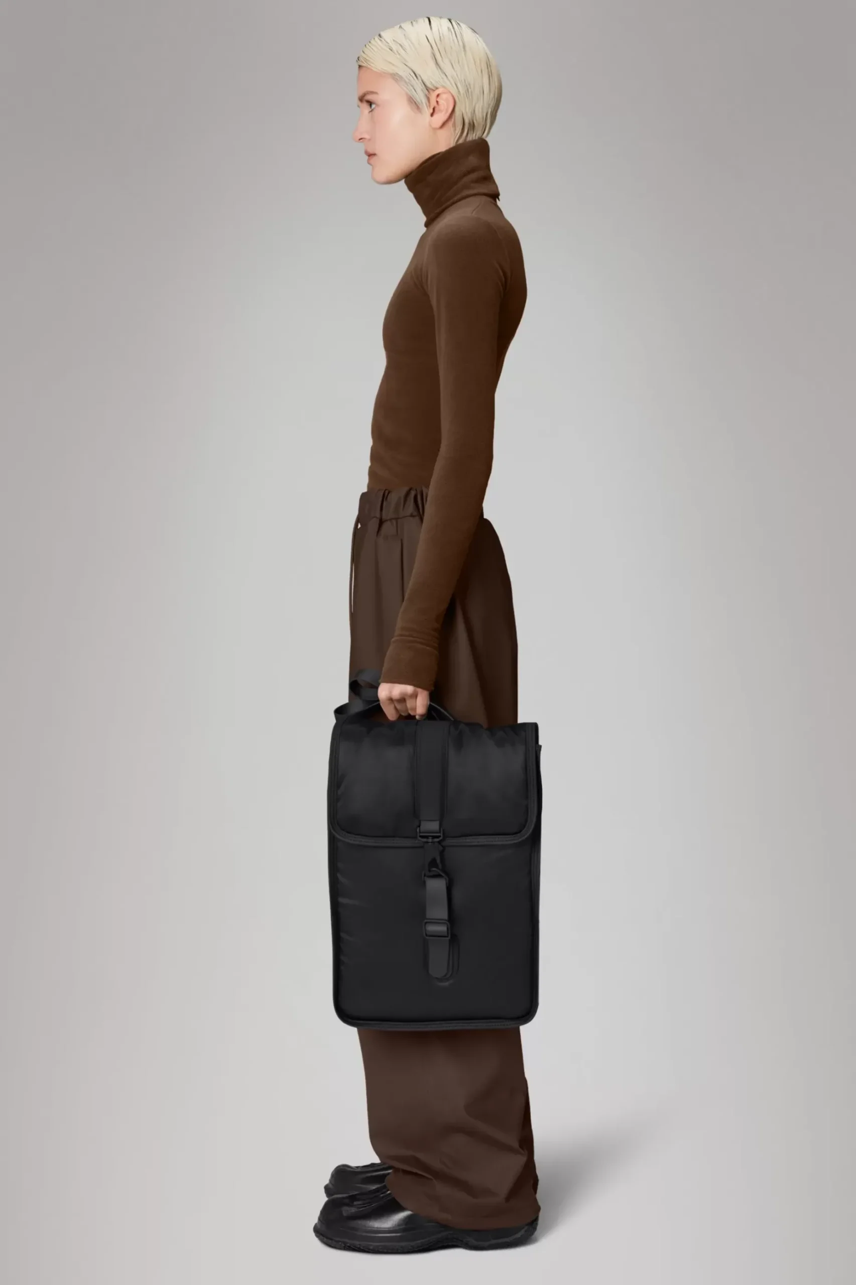Rains Rygsække<Rolltop Rucksack Black