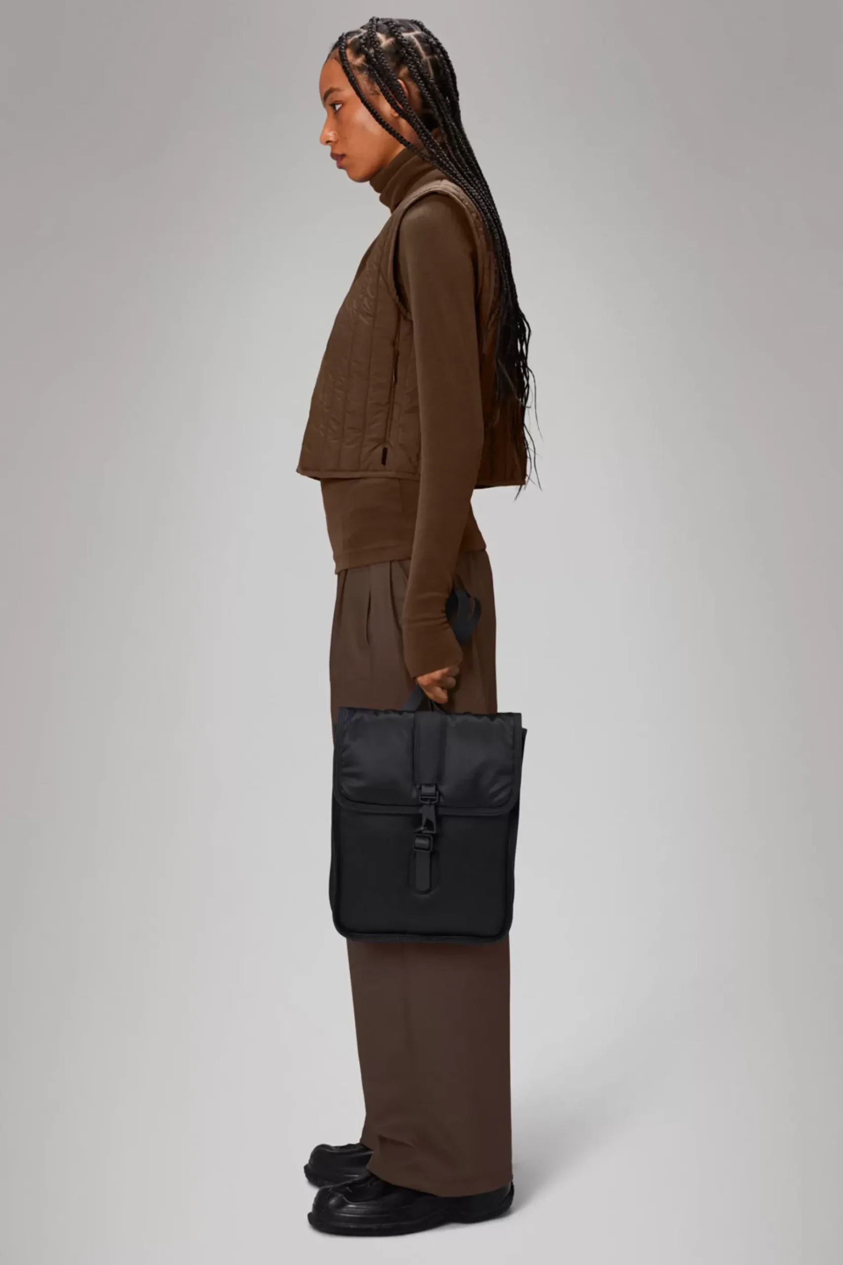 Rains Rygsække<Rolltop Rucksack Black