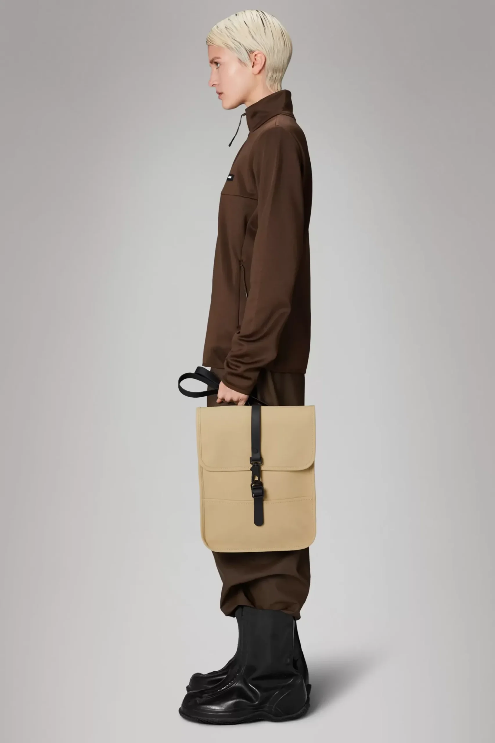 Rains Rygsække<Rolltop Rucksack Sand