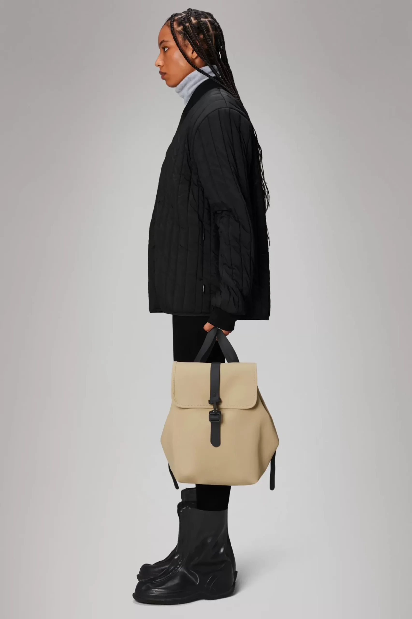 Rains Rygsække<Rolltop Rucksack Sand