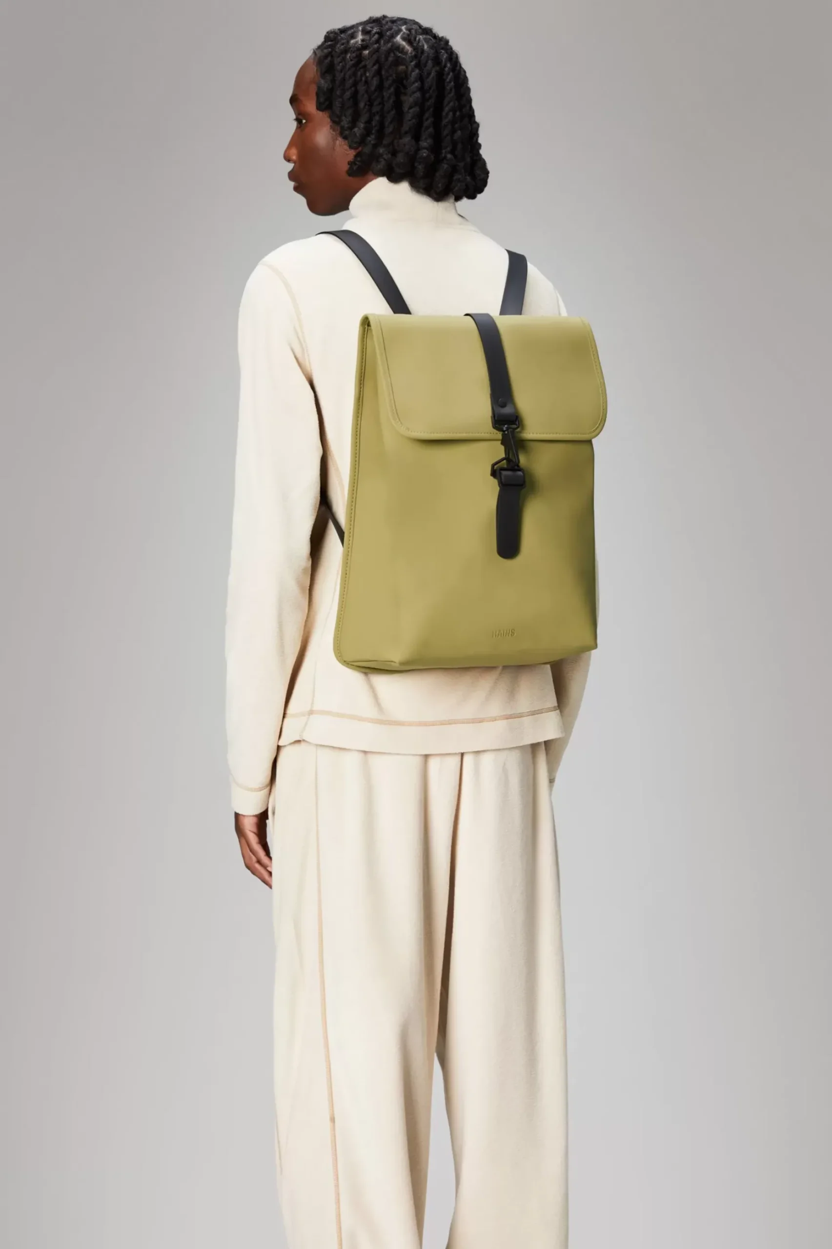 Rains Rygsække<Rolltop Rucksack Khaki