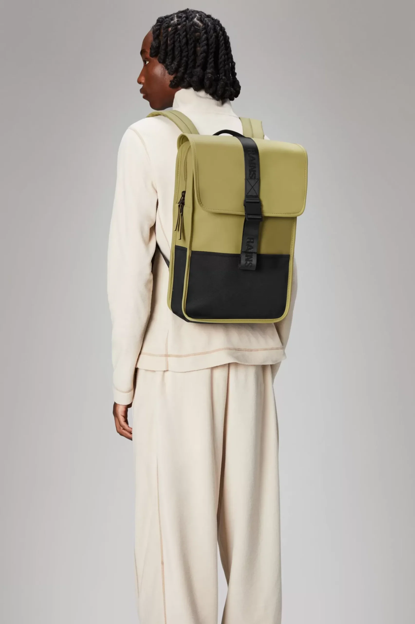 Rains Rygsække<Rolltop Rucksack Khaki