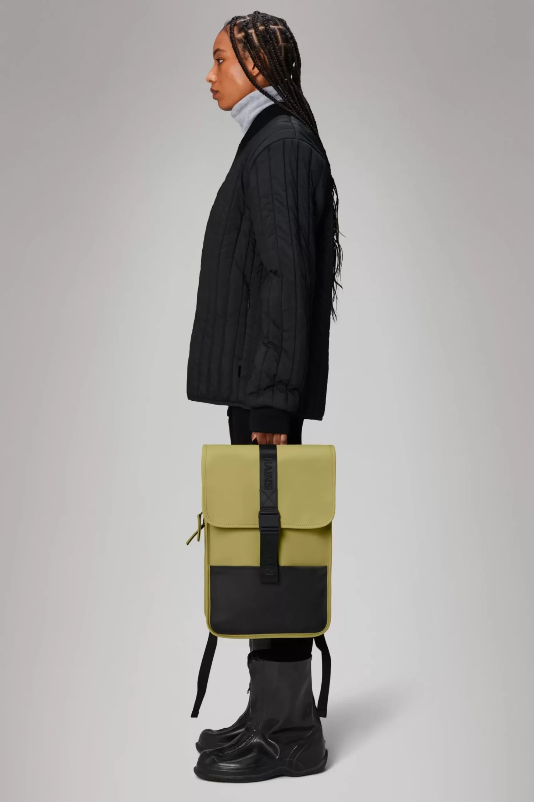 Rains Rygsække<Rolltop Rucksack Khaki