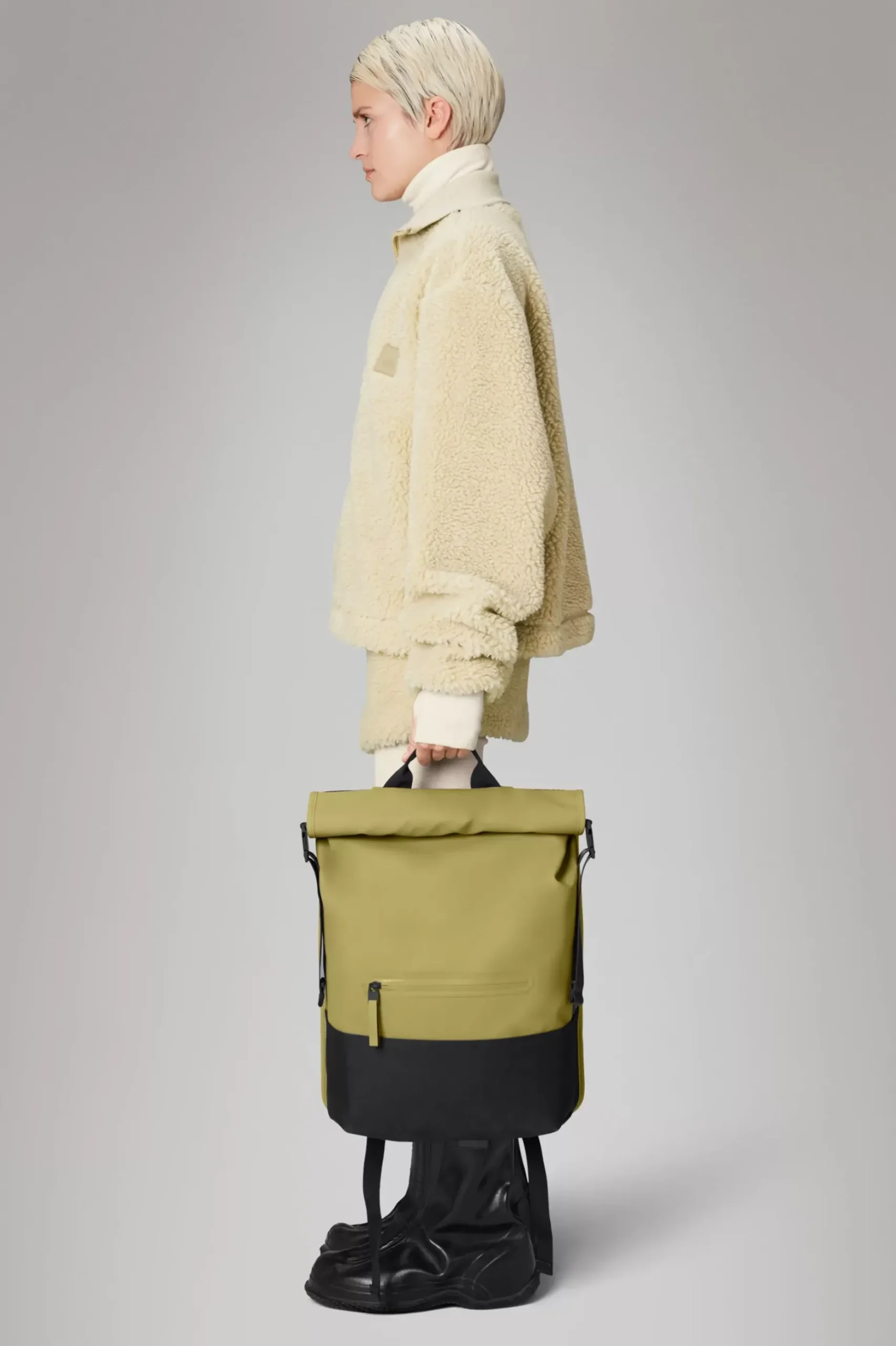 Rains Rygsække<Rolltop Rucksack Khaki