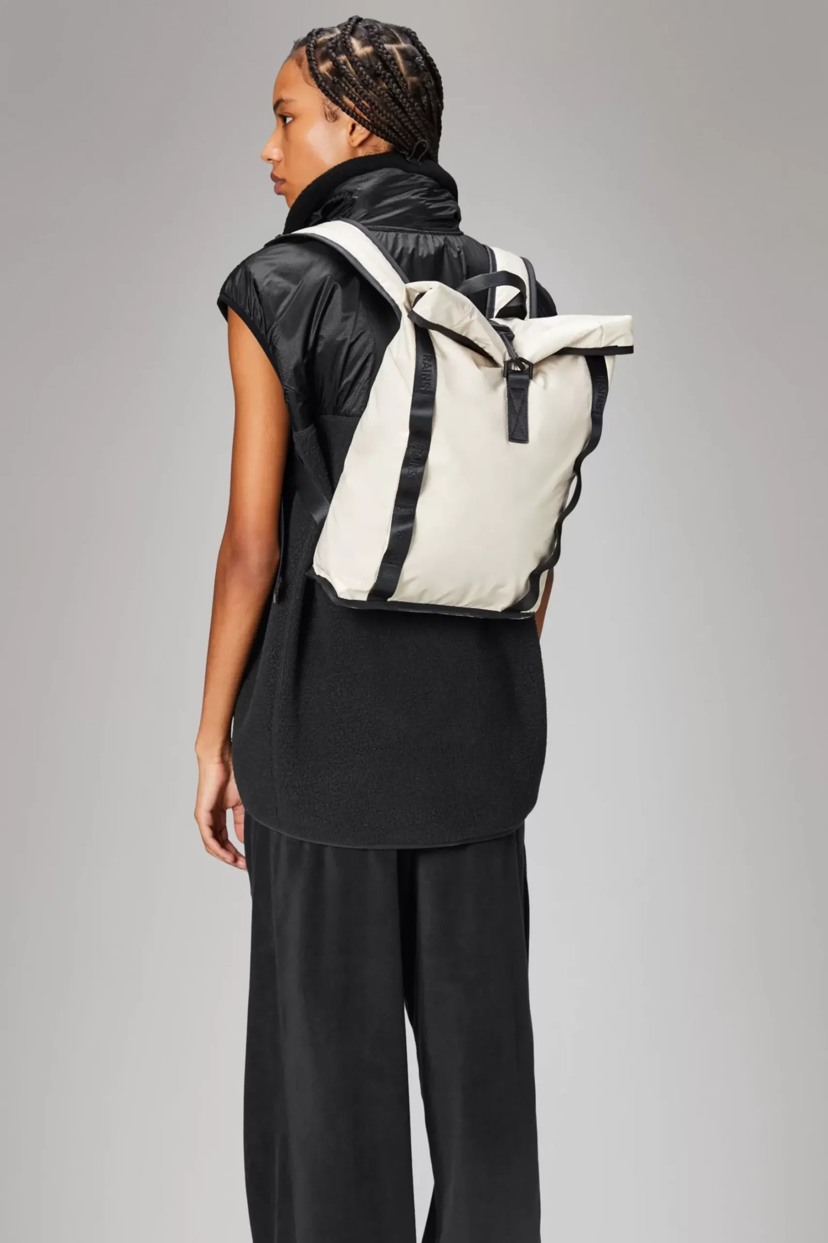 Rains Rygsække<Rolltop Rucksack Dune