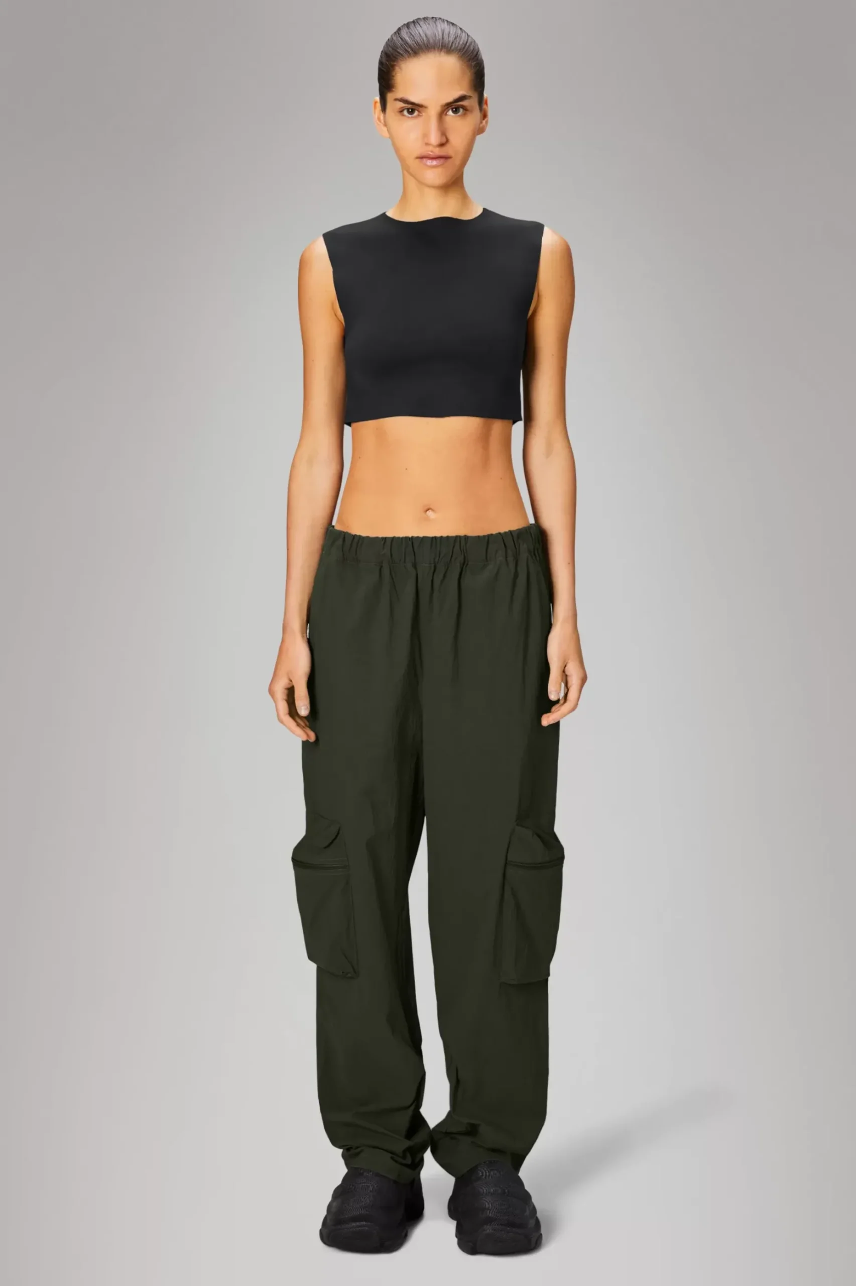 Rains Bukser<Sintra Fleece Pants Regular Green
