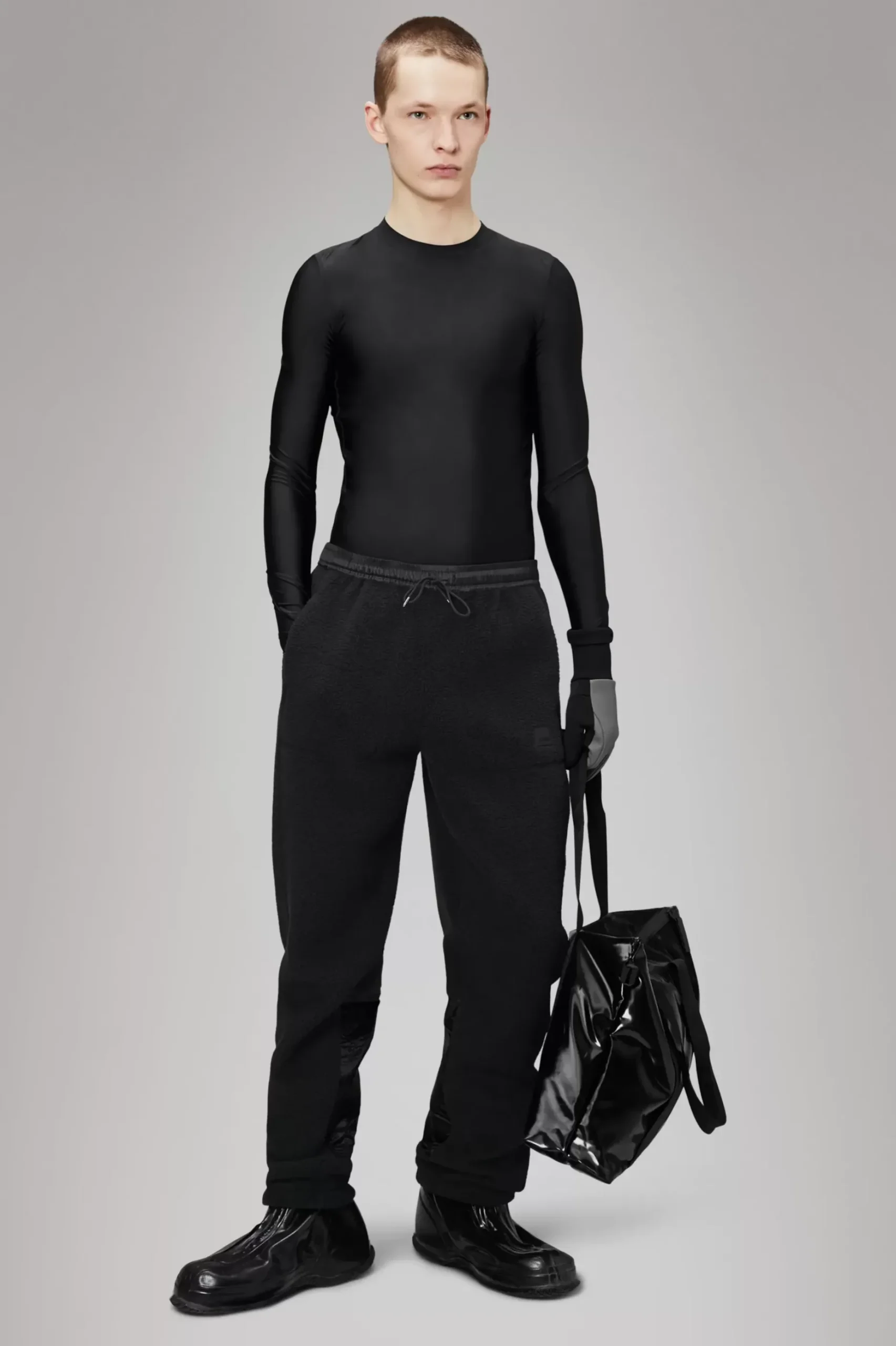 Rains Bukser<Sintra Fleece Pants Regular Black