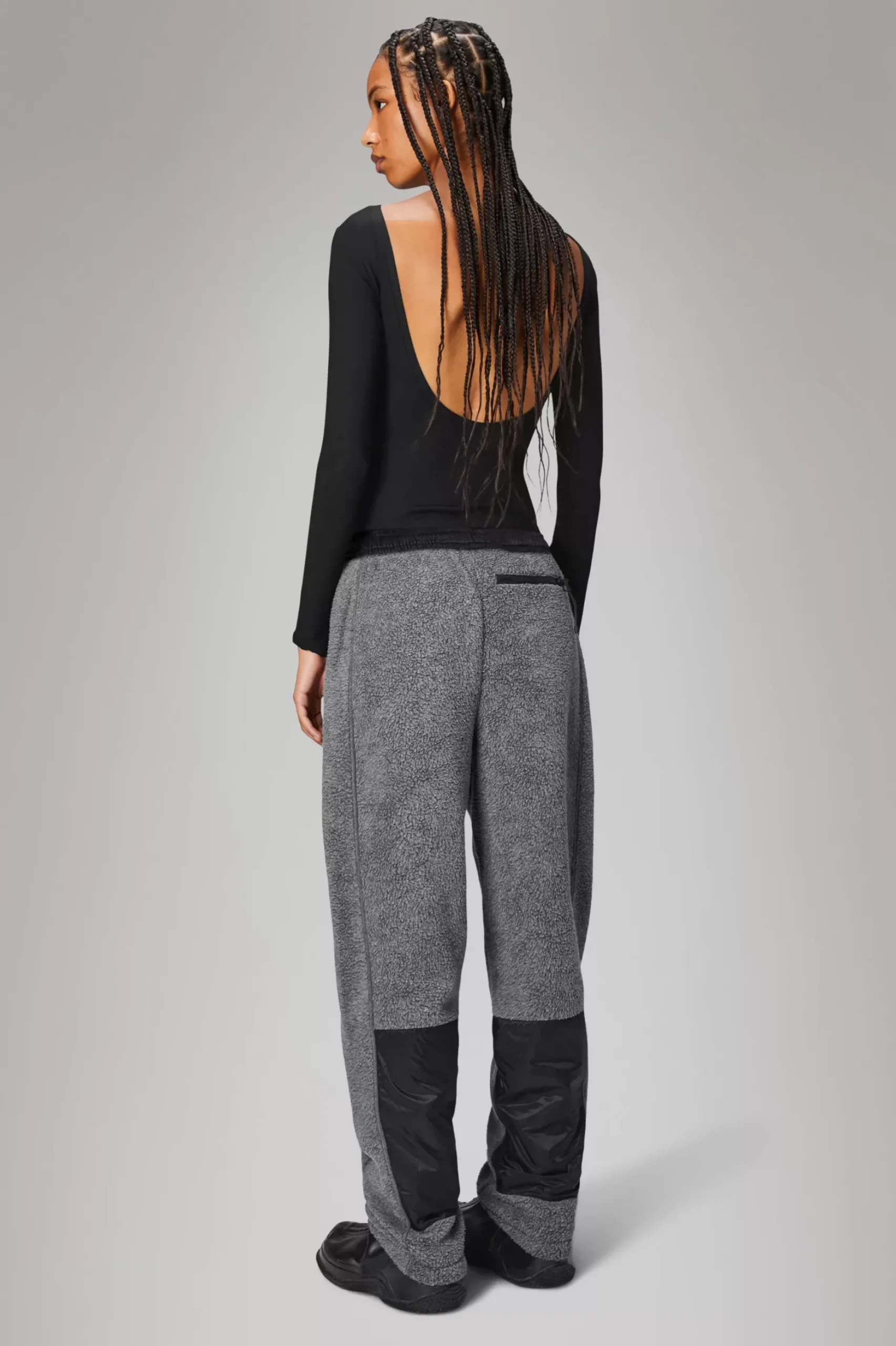 Rains Bukser<Sintra Fleece Pants Regular DarkGreyMelange