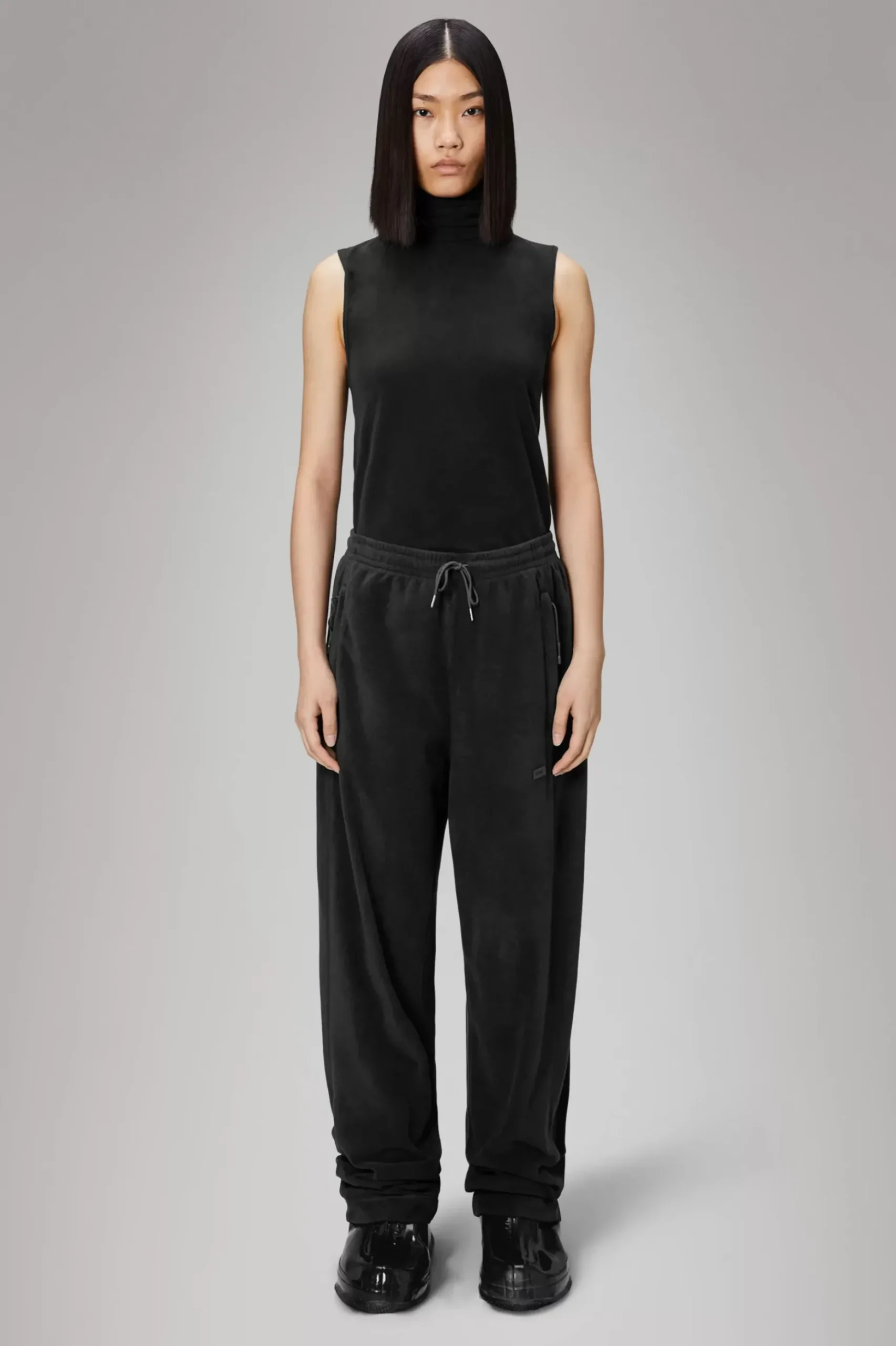 Rains Bukser<Sintra Fleece Pants Regular Black