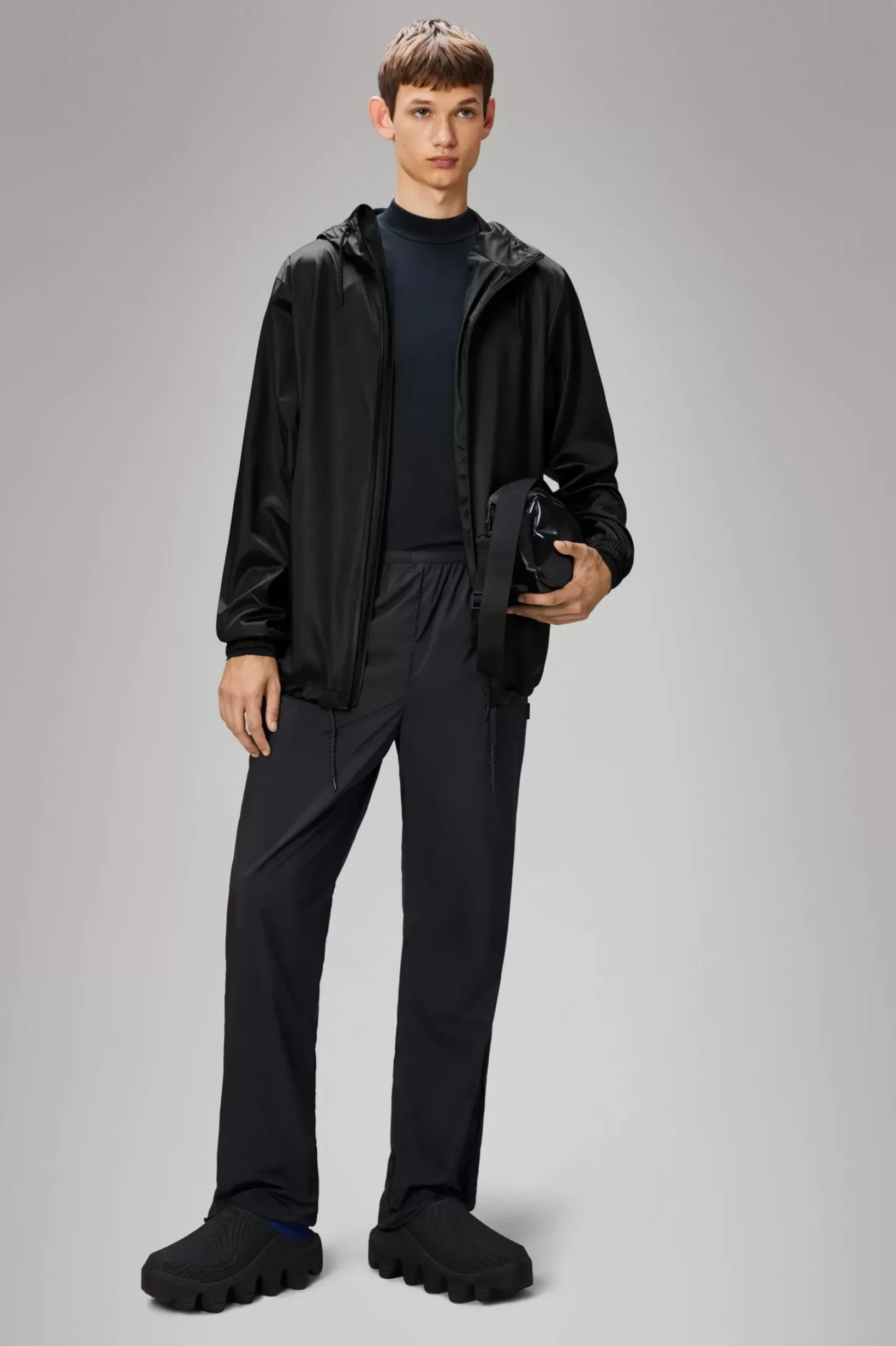 Rains Bukser<Sintra Fleece Pants Regular Black