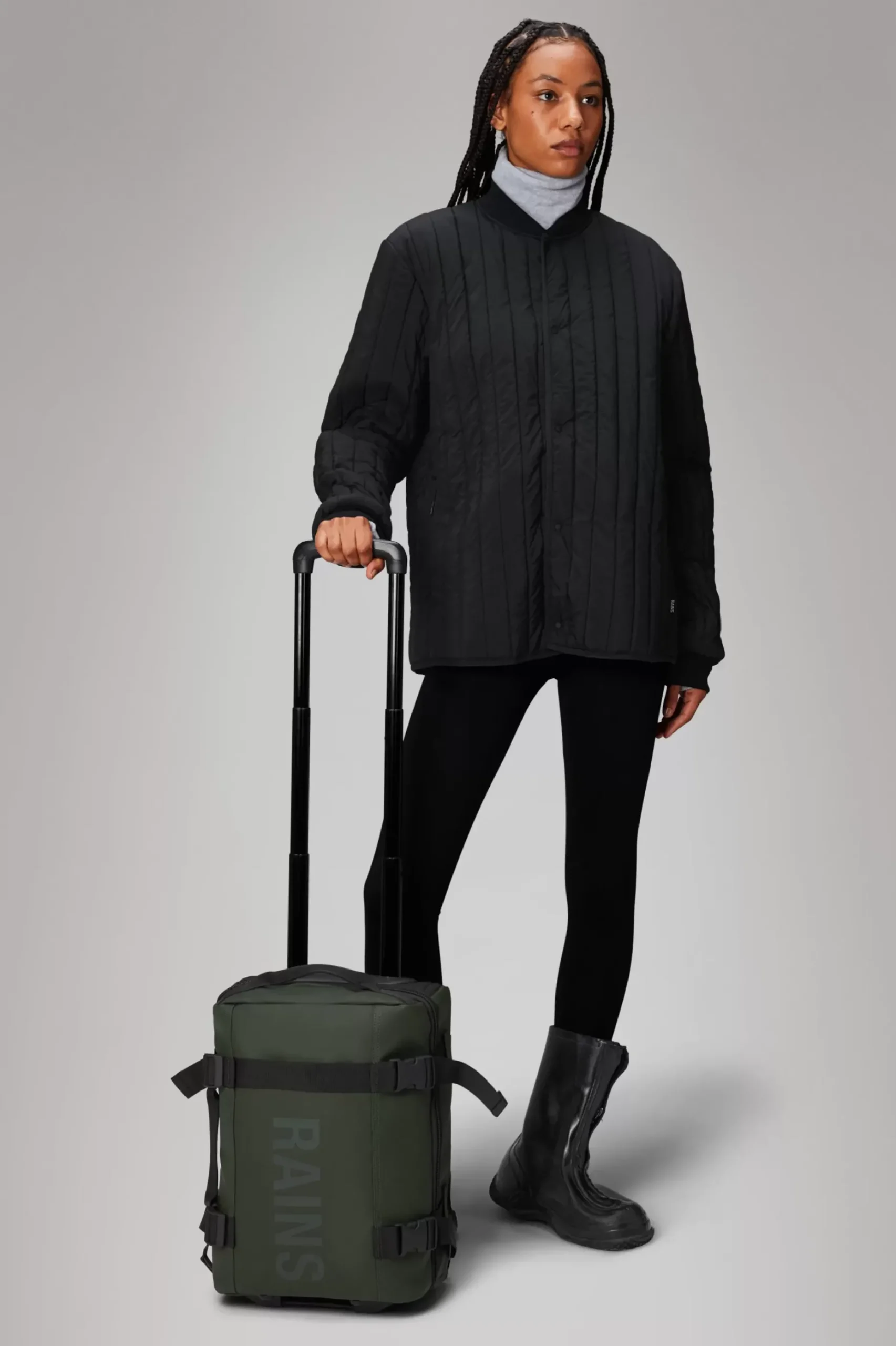 Rains Kufferter|Rejsetasker<Texel Cabin Bag Green