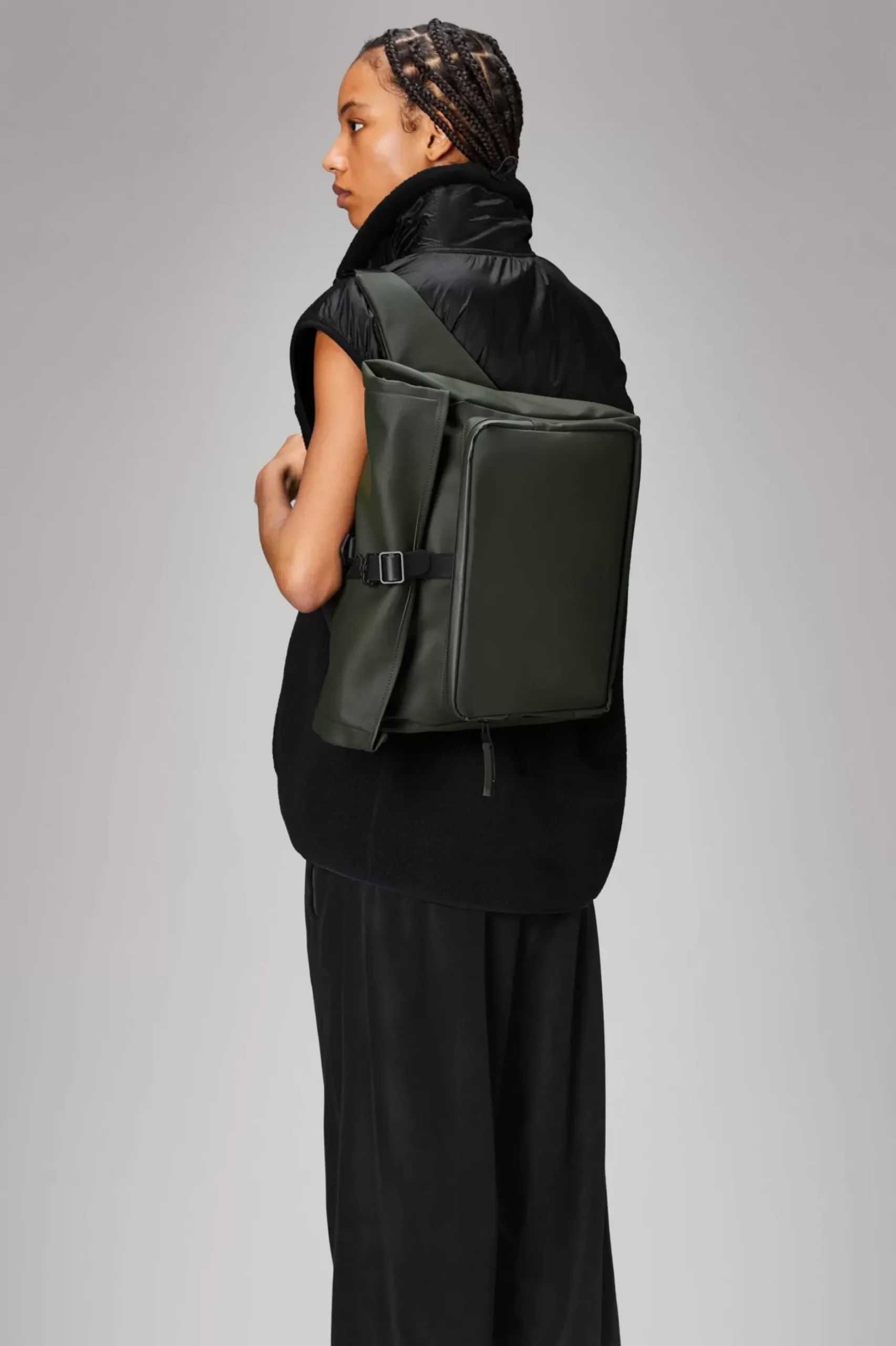 Rains Computertasker<Texel Tech Bag Green
