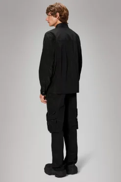 Rains Overshirts|Lette Jakker & Trøjer<Tomar Overshirt Black