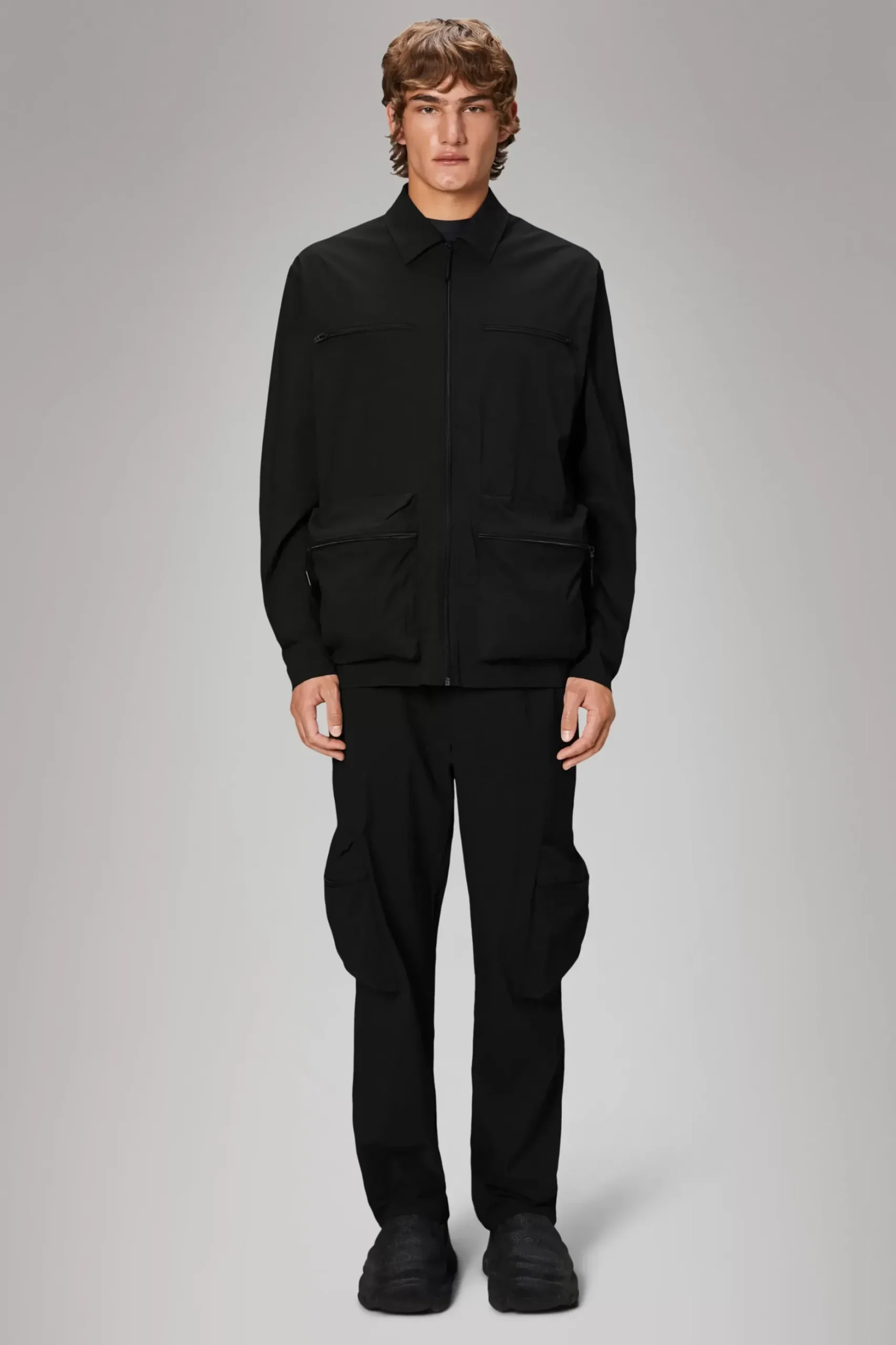 Rains Overshirts|Lette Jakker & Trøjer<Tomar Overshirt Black