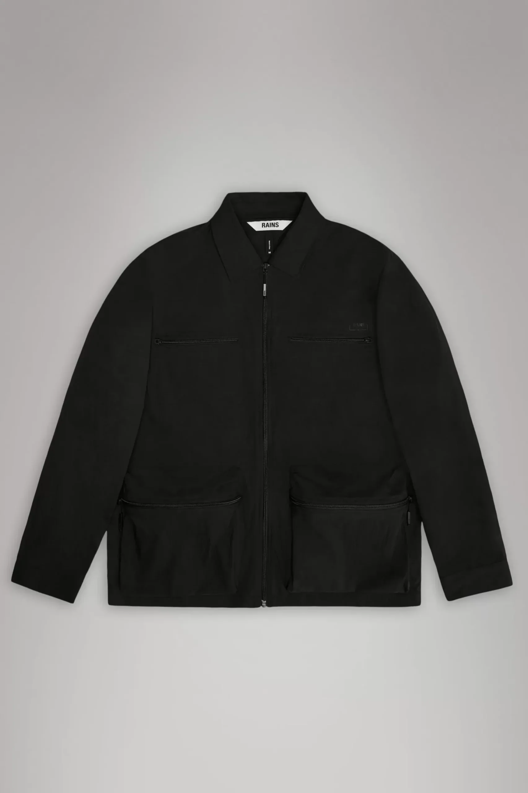 Rains Overshirts|Lette Jakker & Trøjer<Tomar Overshirt Black