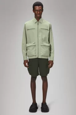 Rains Overshirts|Lette Jakker & Trøjer<Tomar Overshirt Earth