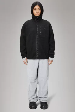 Rains Fleece Jakker|Fleece Jakker<Yermo Fleece Vest Black