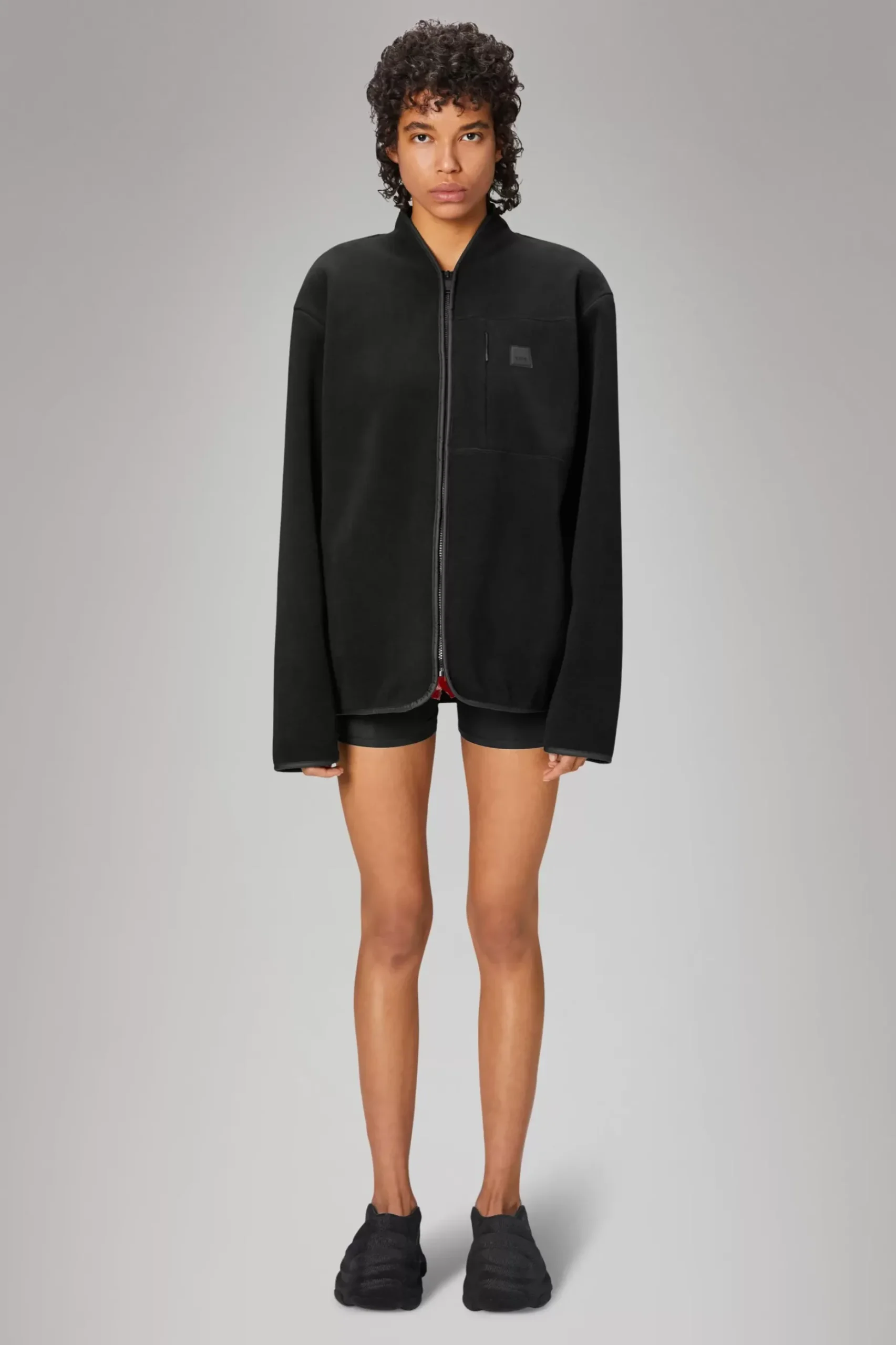 Rains Fleece Jakker|Fleece Jakker<Yermo Fleece Vest Black