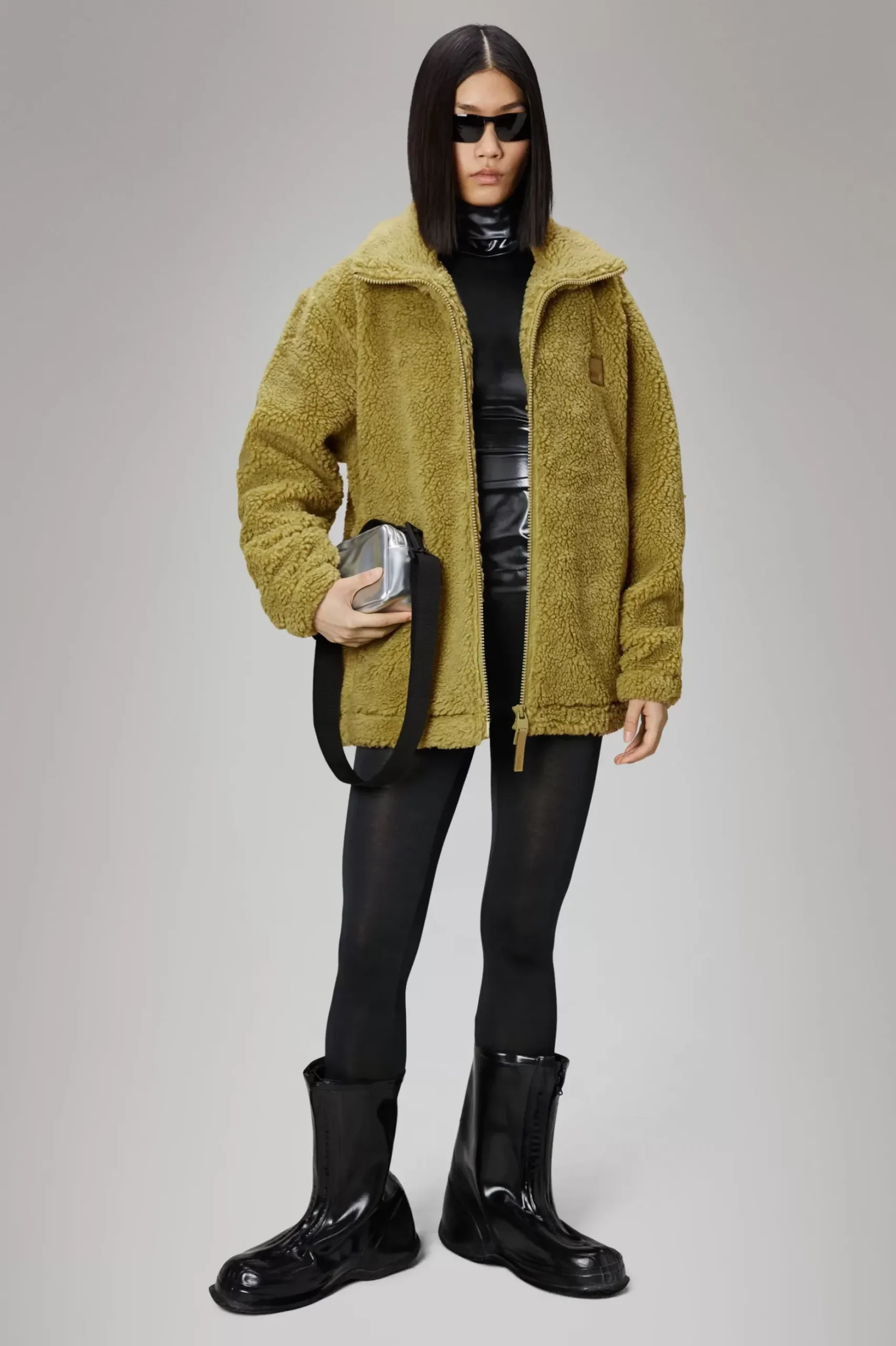Rains Fleece Jakker|Fleece Jakker<Yermo Fleece Vest Khaki
