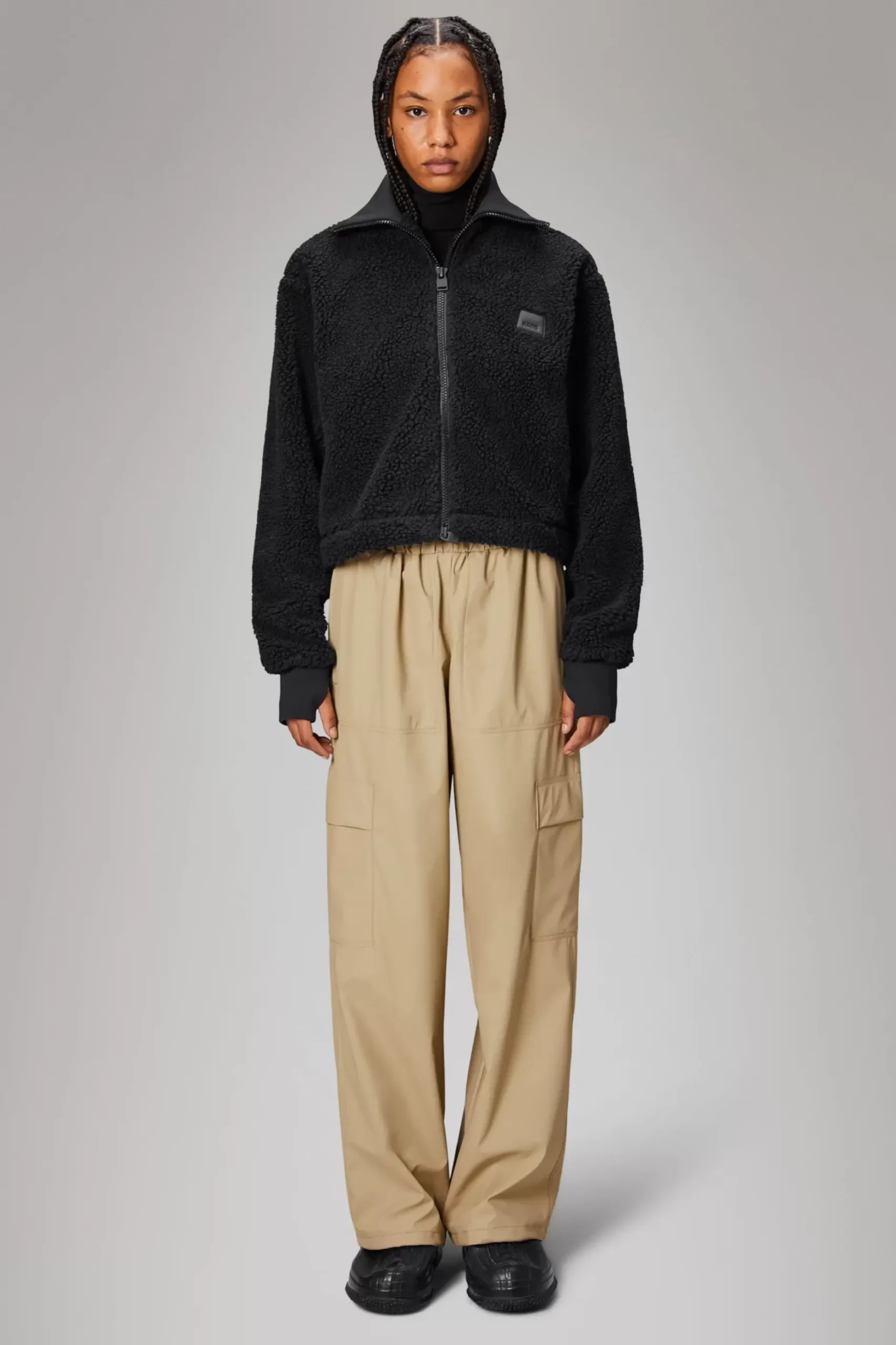 Rains Fleece Jakker|Fleece Jakker<Yermo Fleece Vest Black