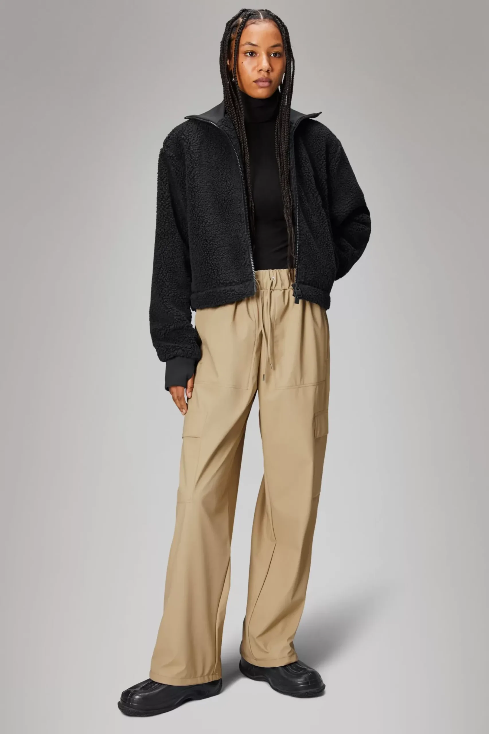 Rains Fleece Jakker|Fleece Jakker<Yermo Fleece Vest Black
