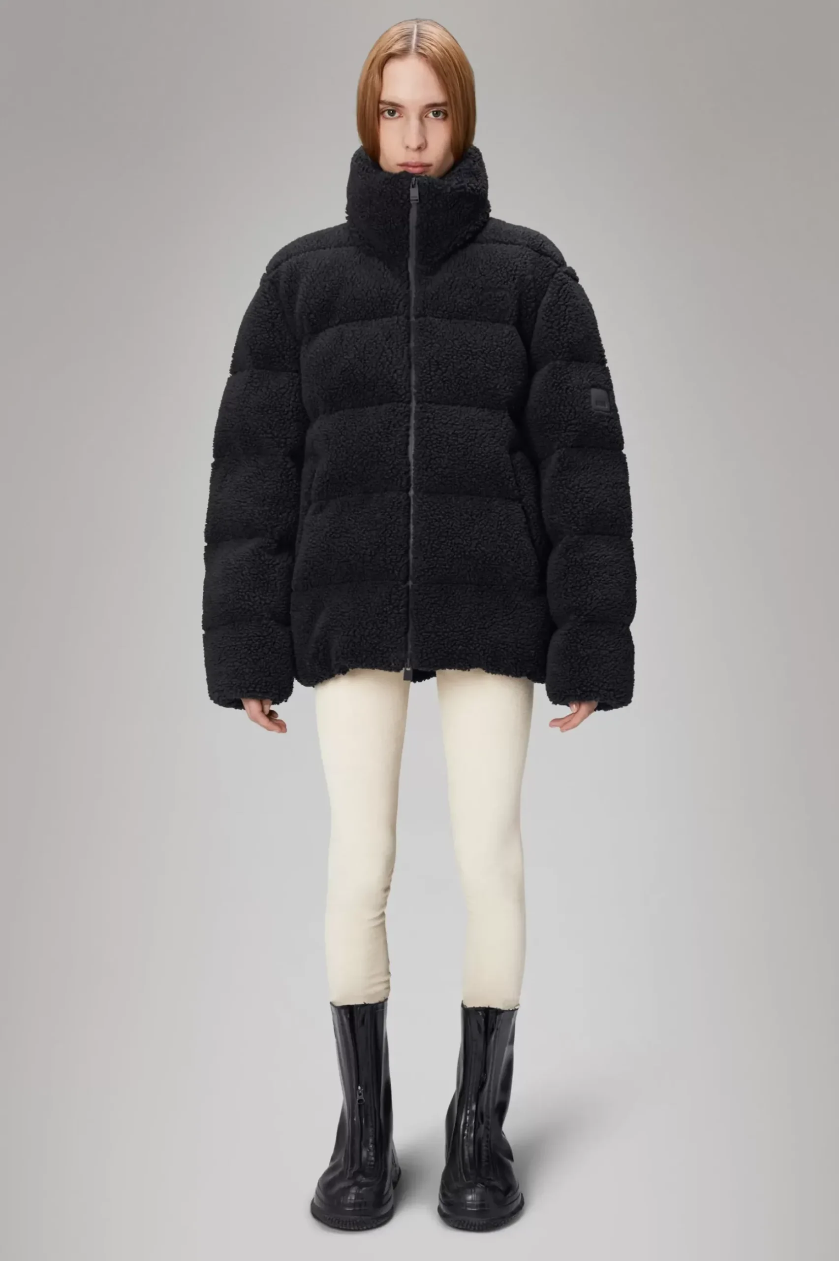 Rains Fleece Jakker|Fleece Jakker<Yermo Fleece Vest Black