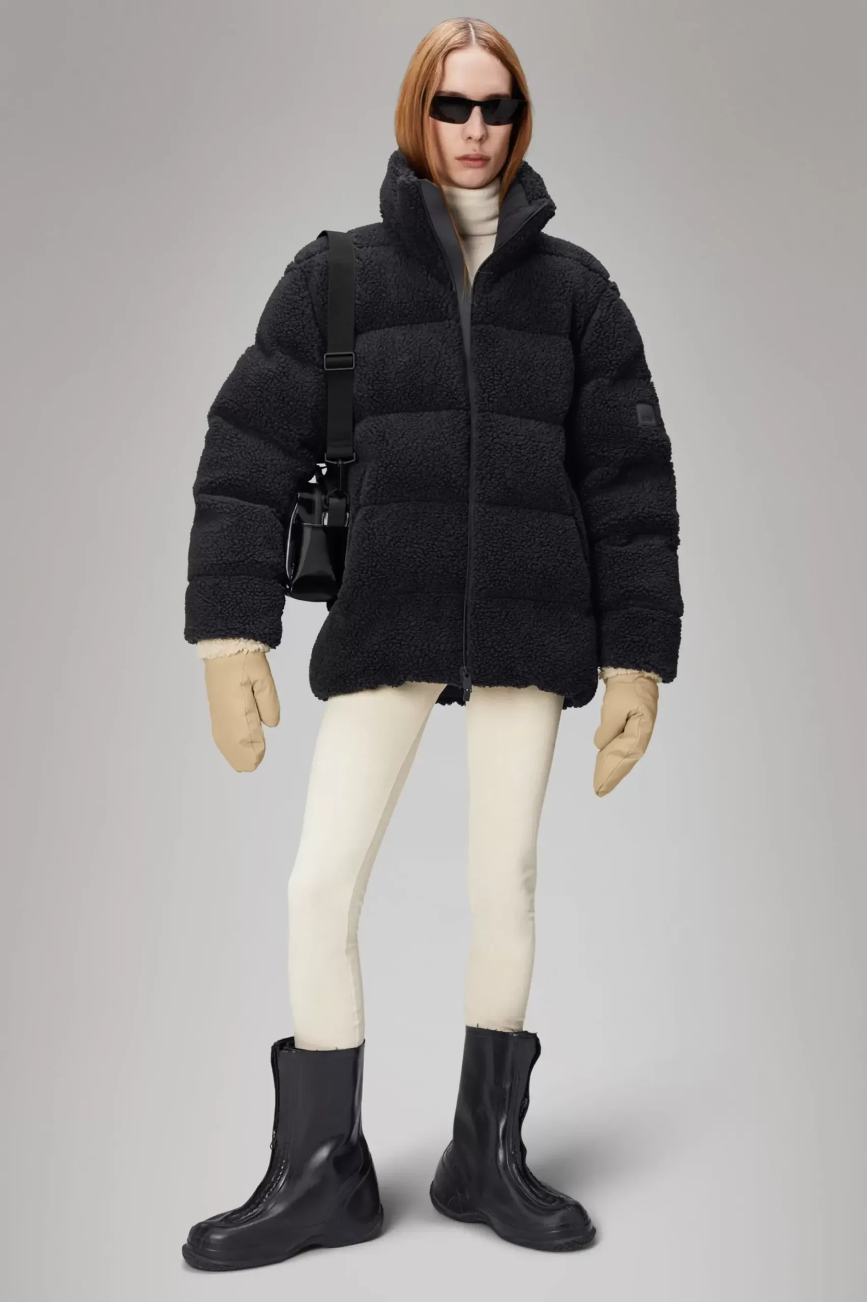 Rains Fleece Jakker|Fleece Jakker<Yermo Fleece Vest Black