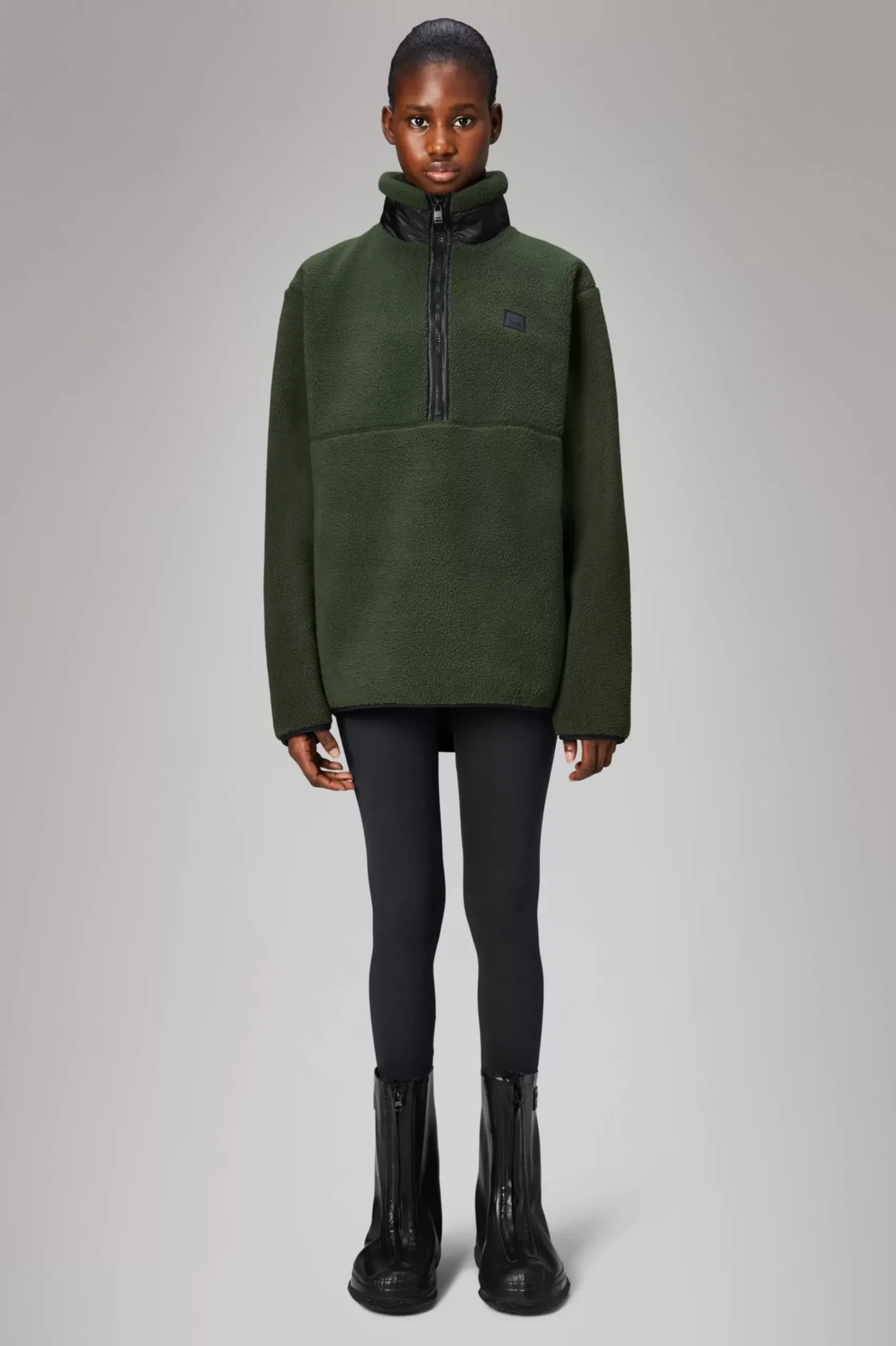 Rains Fleece Jakker|Fleece Jakker<Yermo Fleece Vest Green
