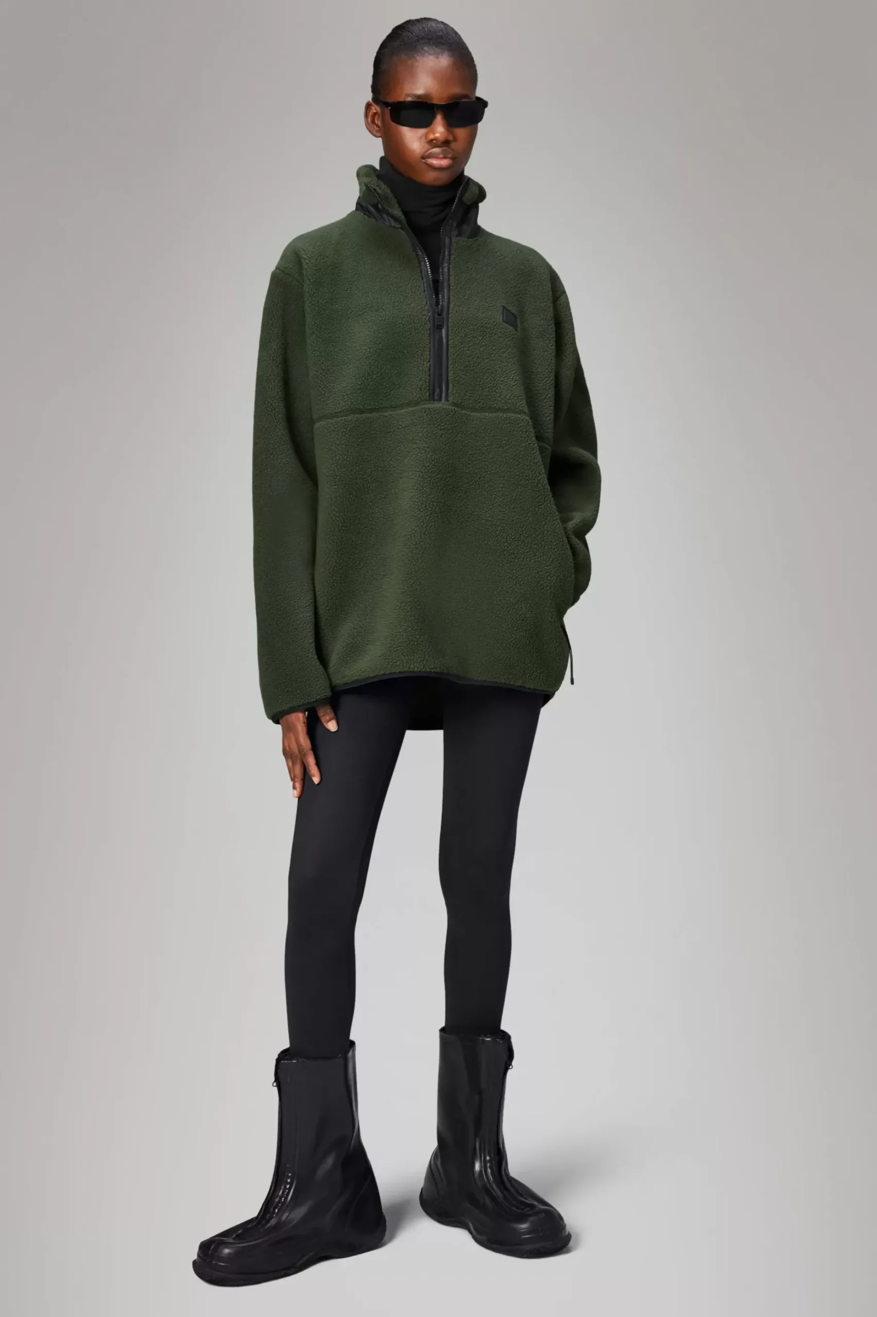 Rains Fleece Jakker|Fleece Jakker<Yermo Fleece Vest Green