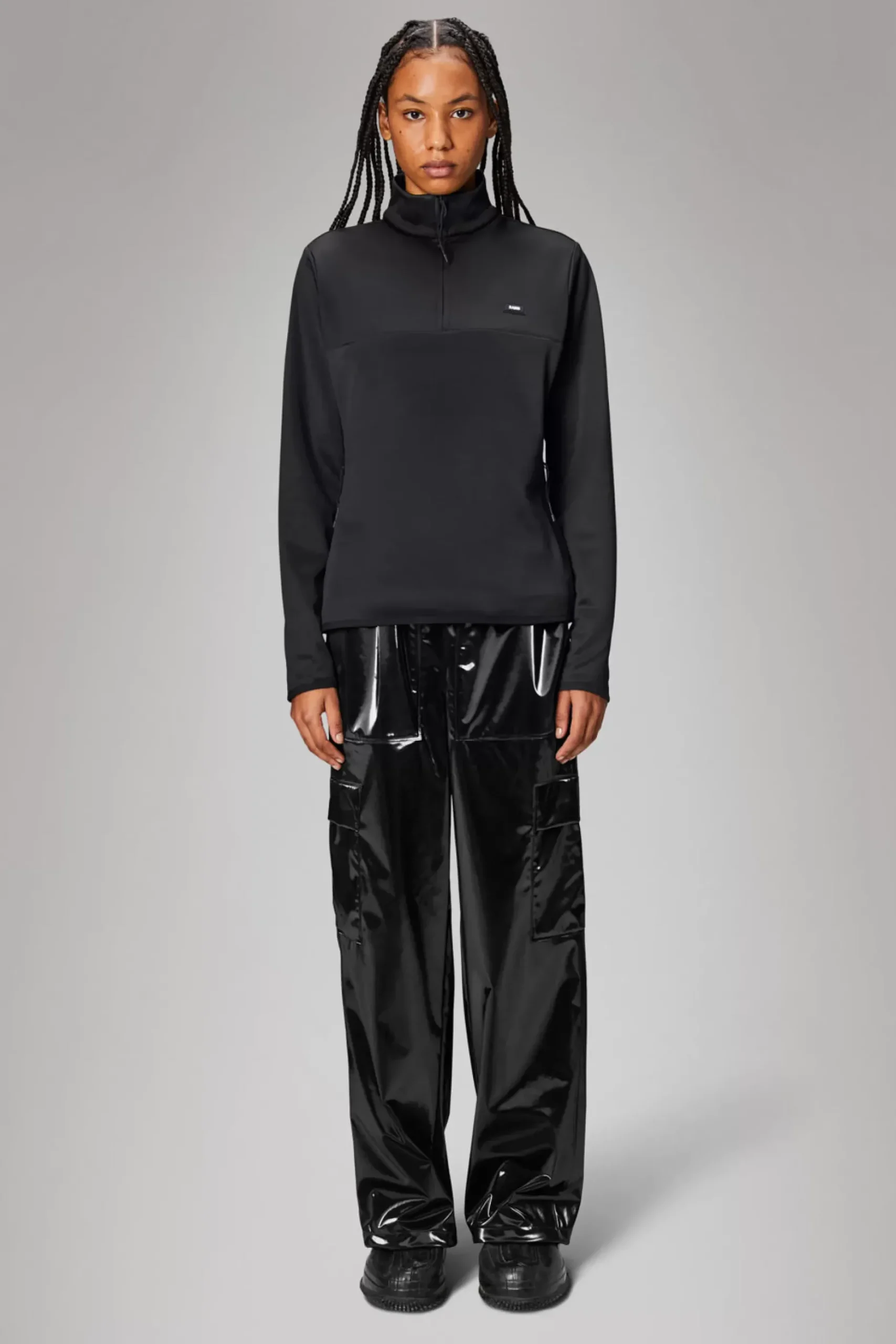 Rains Fleece Jakker|Fleece Jakker<Yermo Fleece Vest Black