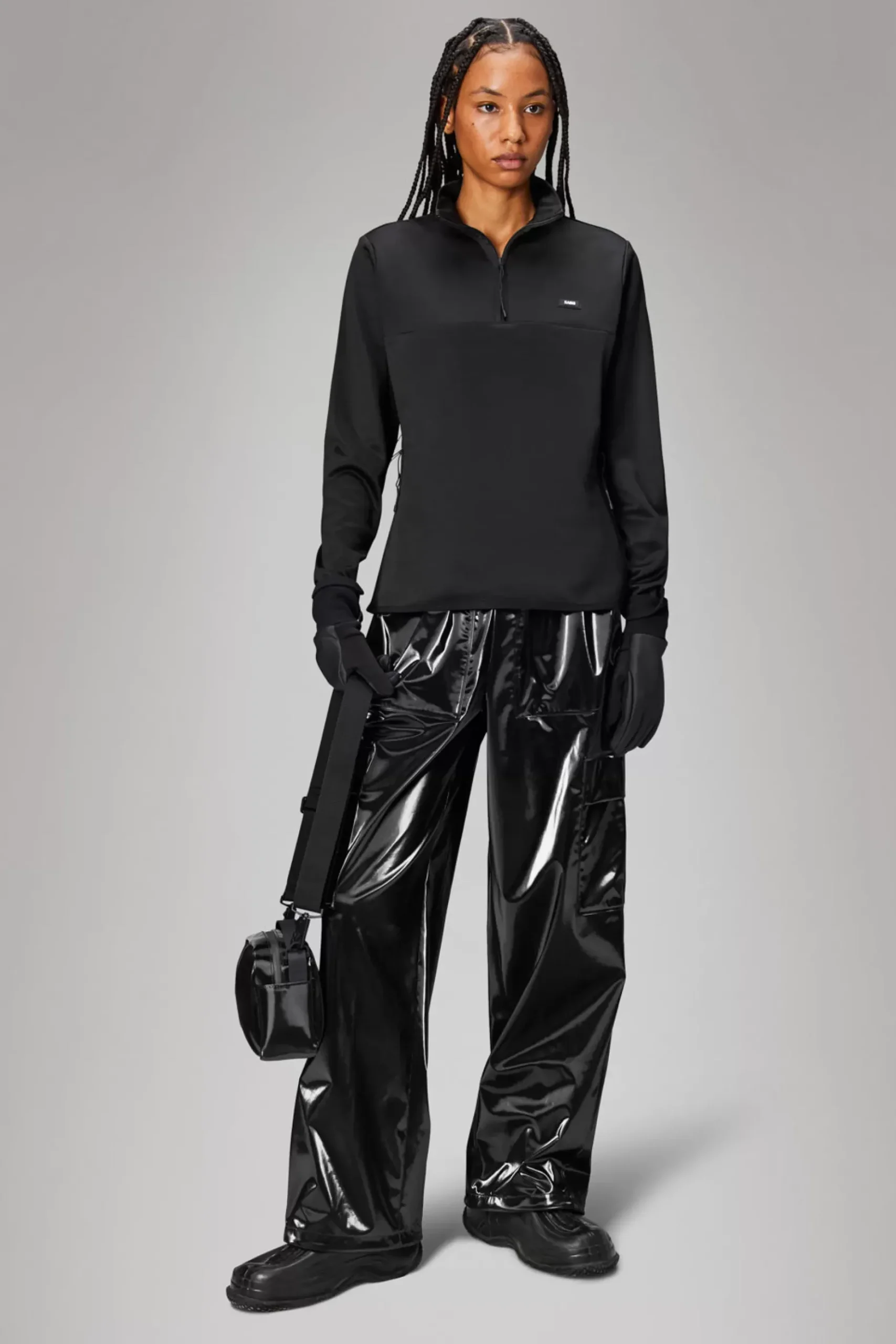 Rains Fleece Jakker|Fleece Jakker<Yermo Fleece Vest Black