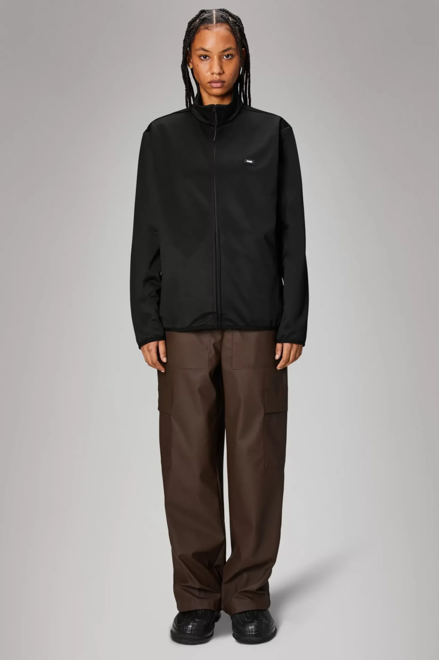 Rains Fleece Jakker|Fleece Jakker<Yermo Fleece Vest Black